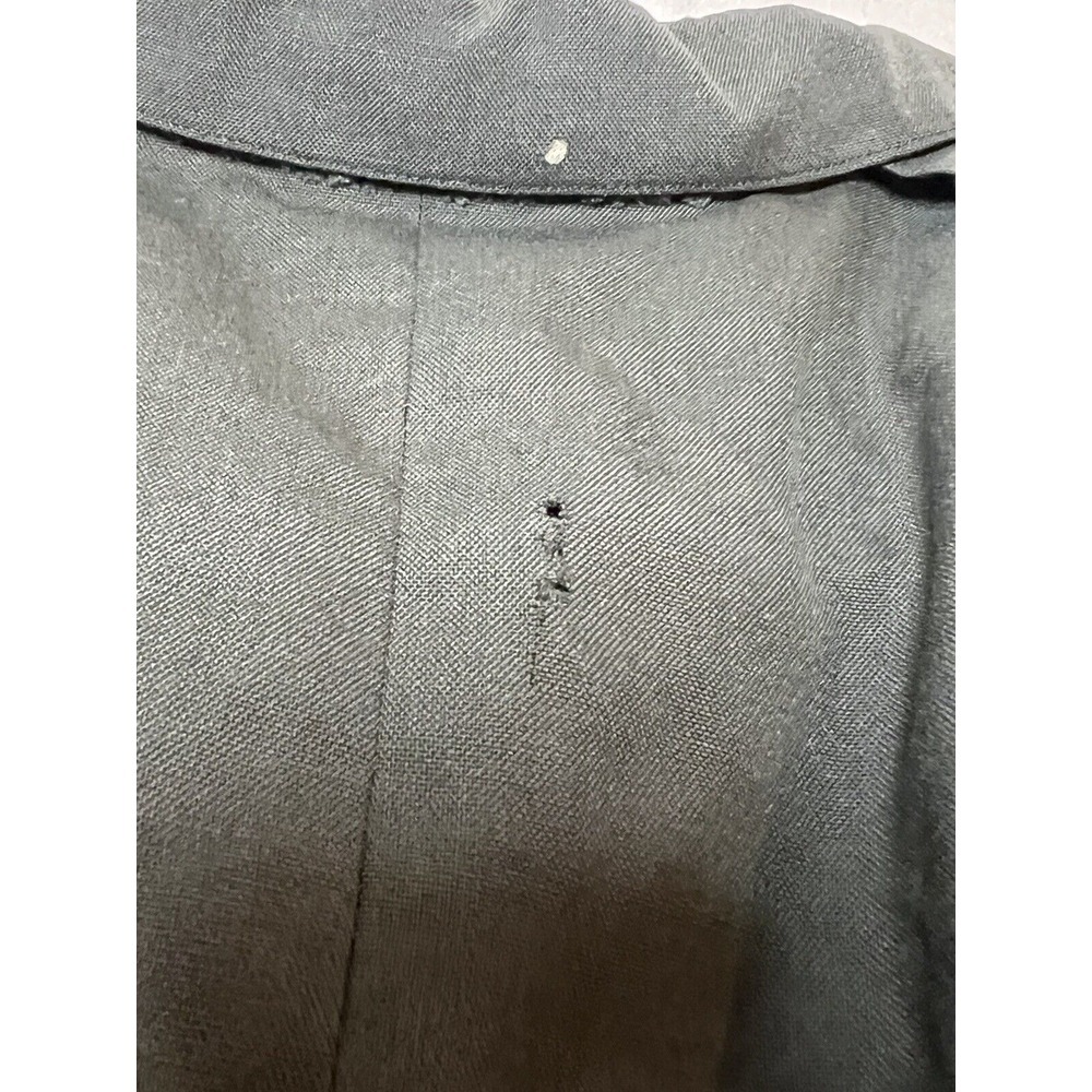 Size 42 S Class A Military Uniform Army Button Down Jacket W/ Patches WORN! - Picture 15 of 16